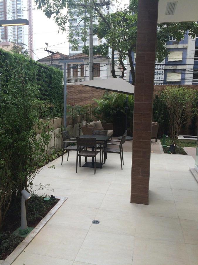 Ferienwohnung Estanconfor Santos Com Vista Mar Ac Garagem Sacada Fechada Exterior foto